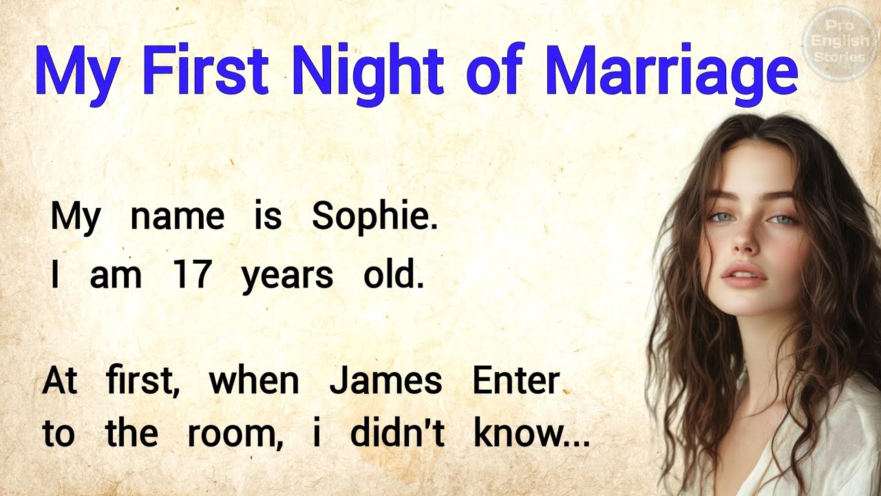 My First Night of Marriage ✅️ | Real English Story for Beginners | Learn English Through Story