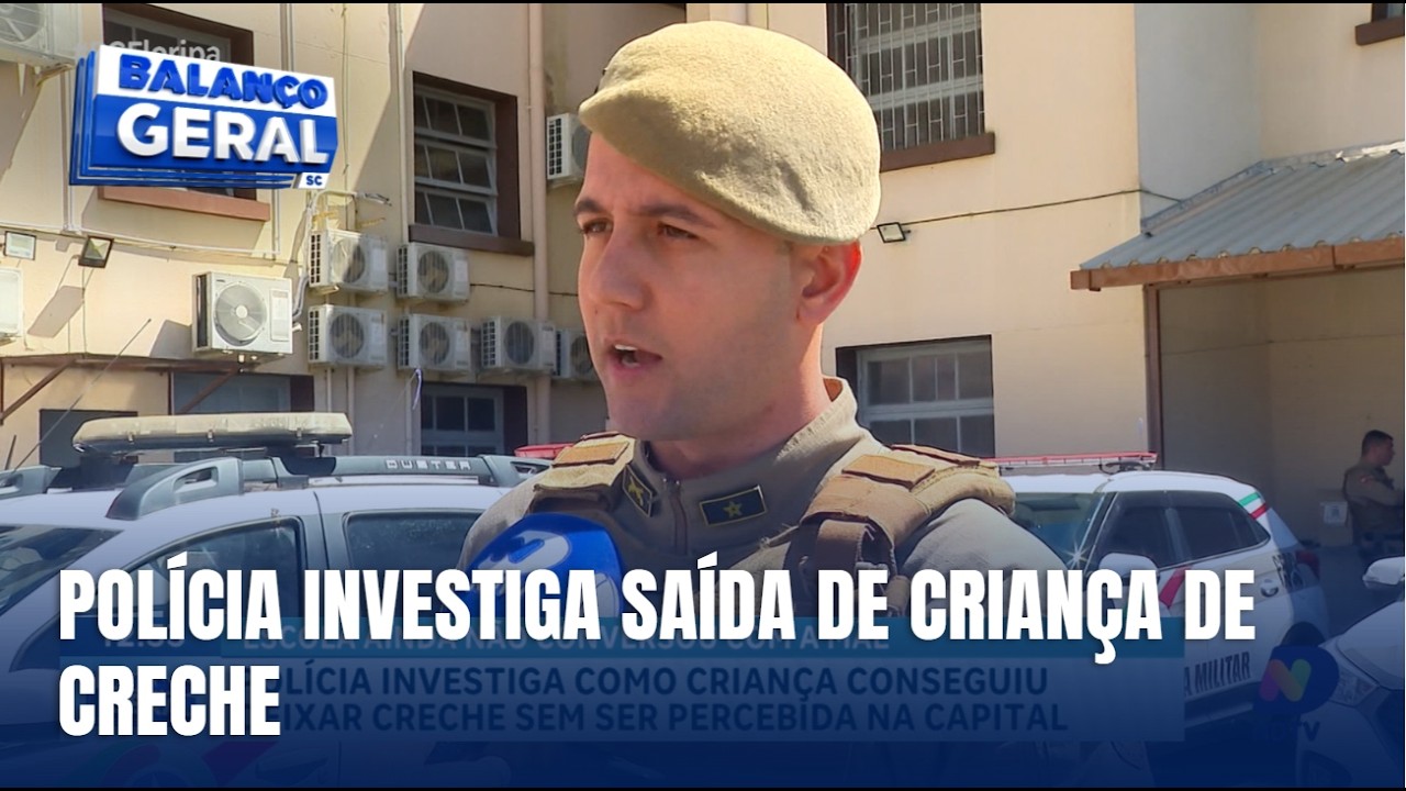 Criança de 3 anos sai de creche e caso é investigado em Florianópolis