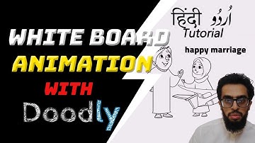 How to Create whiteboard Animation with Doodly | Tutorial in Hindi / Urdu | HDsheet