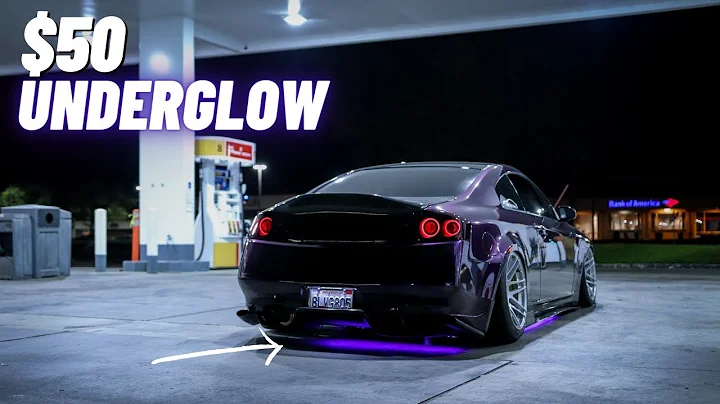 Installing $50 Amazon Underglow on the G35