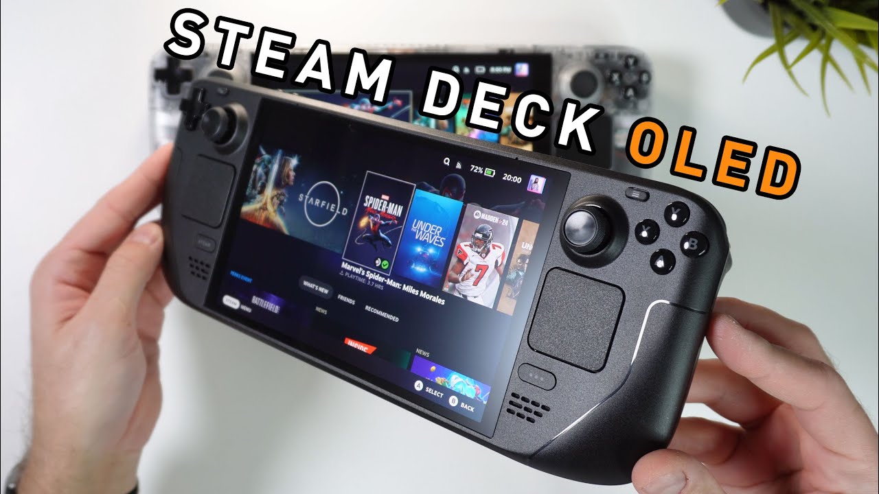 Join The Dark (screen) Side! Steam Deck OLED 1TB Unboxing - YouTube