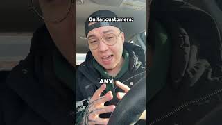 Then only buys a guitar pick #guitarstore #guitar #guitarplayer