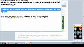 como colocar o google na pagina inicial do mozilla firefox 5,0.FLV