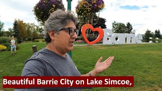 Barrie, Canada | A Quick Tour of Barrie and Lake Simcoe | Canada Road Trip S1 E14 | Hindi Urdu