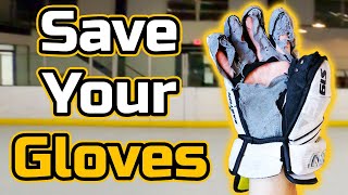 Should You Repalm Your Hockey Gloves?