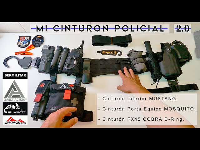 MI CINTURÓN POLICIAL 2023. Kydex Policial. 