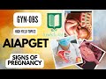 Aiapget obsgyn signs of pregnancy  modern topicaiapgetbamsayurvedaayushneetpgobsgyn