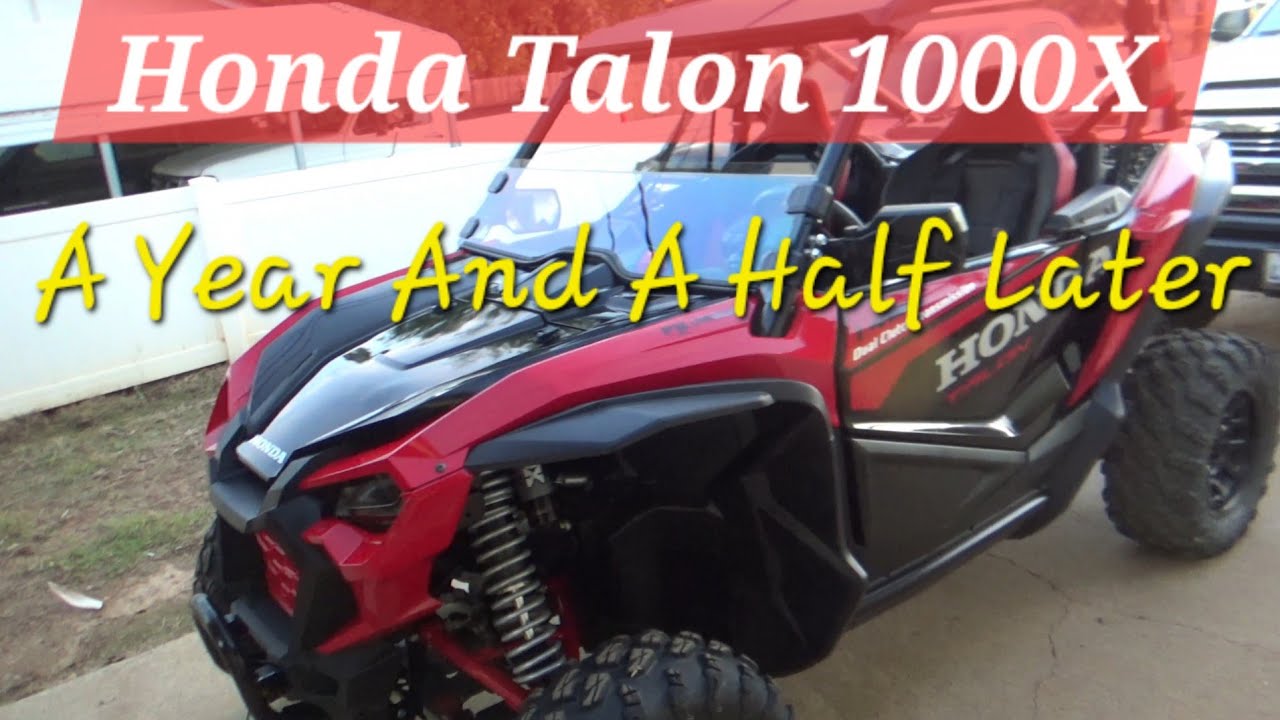 A Year and a half of ownership review on my 2022 Honda Talon 1000X Fox Live Valve.