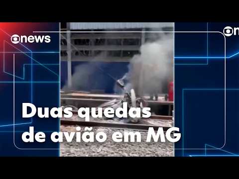 Two planes crash in Minas Gerais, leaving four dead