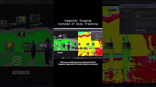 tried to make computer sings instead of blob tracking It's pure glitch noise ! #touchdesigner