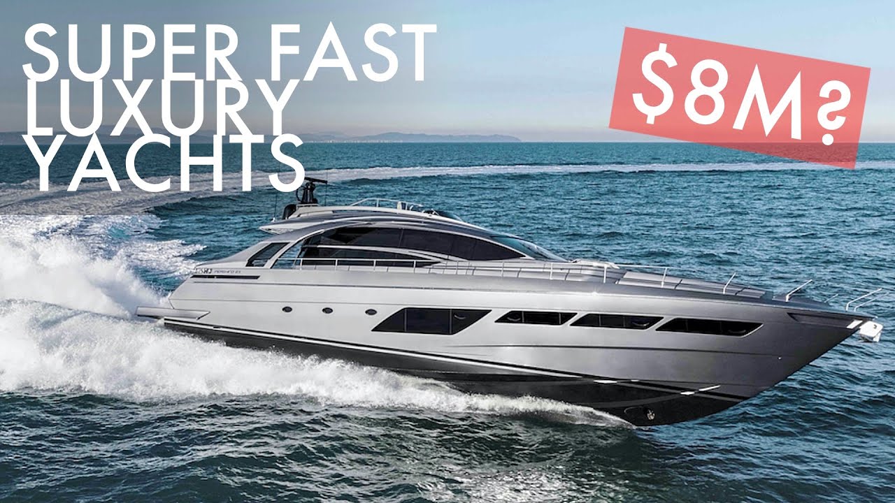 Top 5 Super Fast Luxury Yachts by Pershing Yachts | Price & Features