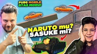 SASUKE ile YOUTUBE MAAŞINA KAPIŞTIK! PUBG Mobile Gta5 Modu w/ Naruto