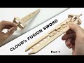 Cloud's Fusion Sword from Popsicle Stick - Part 1 #StayHome and DIY #WithMe