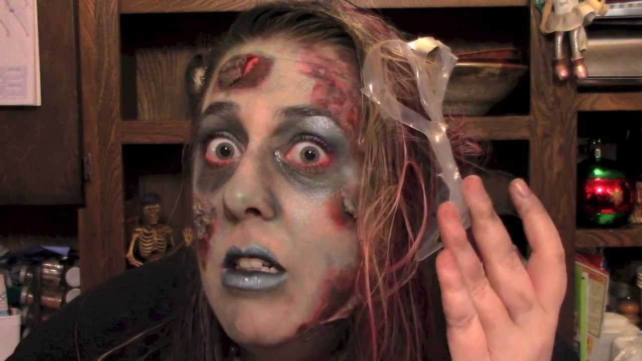 Halloween Zombie Mermaid Makeup And Hair Tutorial Dont Forget To