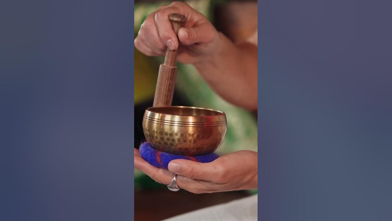 Singing Bowl For Positive Energy, Tibetan Healing Music 🎶 #shorts #fyp #singingbowl #soundhealing