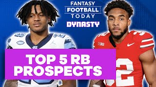 Top 5 RBs in the 2025 NFL Draft: Jeanty, Hampton, Henderson & More! | Dynasty Fantasy Football