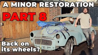 A Minor Restoration Part 8  Back on its wheels?