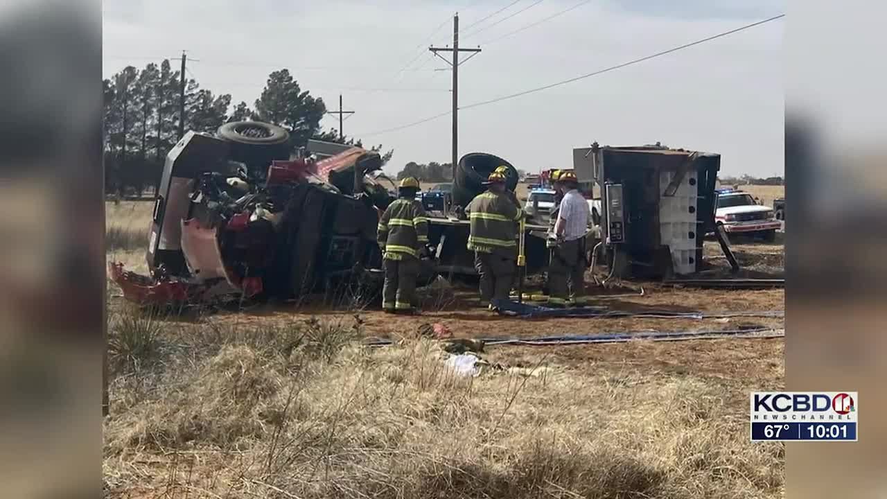 Shallowater firefighters injured in crash YouTube