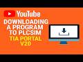 TIA Portal V20: Downloading a Program to PLCSIM