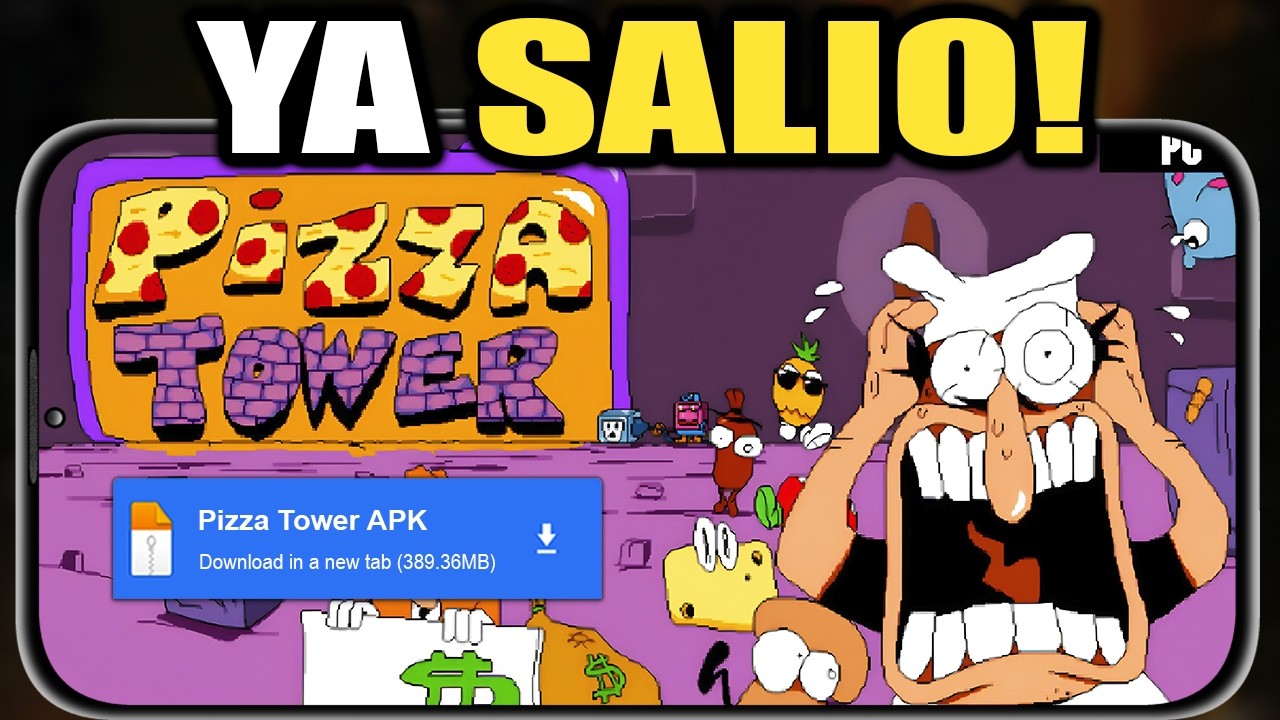 YA SALIO! PIZZA TOWER PARA ANDROID NUEVA VERSION! (POR FIN) - YouTube