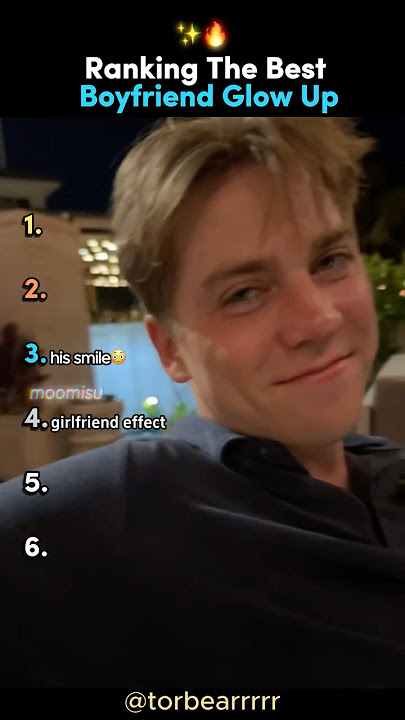 Ranking The Best Boyfriend Glow Up Trend ✨ #tiktokviral #glowup