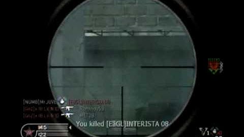 CoD4 Sniper Montage Mr JUVE legend of R700