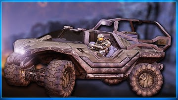 Halo 4 - Halo 3 Troop Warthog Run On Forerunner Mission!