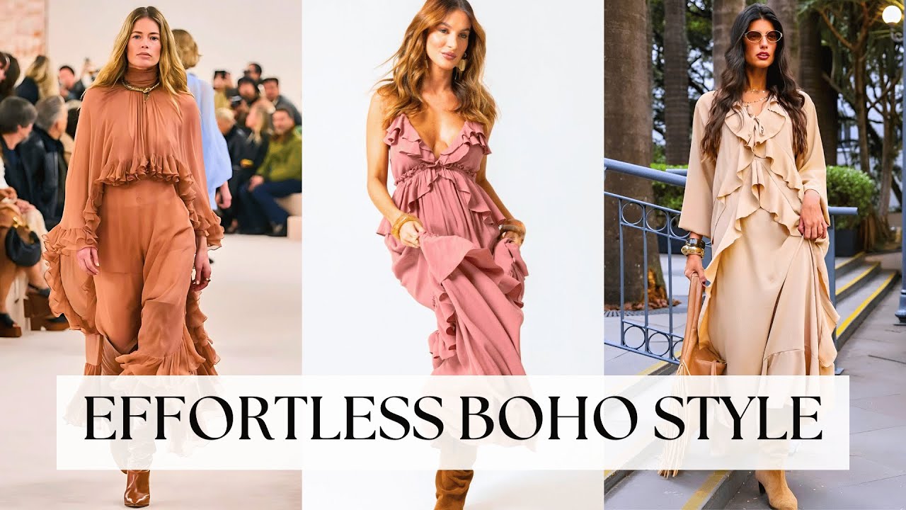 how to dress boho in your 60s Clothing for Women Over 60 - Embrace Your Bohemian Side (Video)