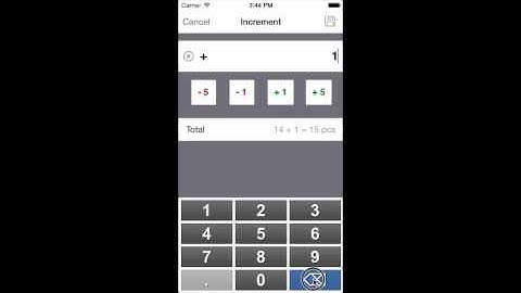 Tutorial 5 - How to modify quantities (fast mode) | Inventory Scanner X