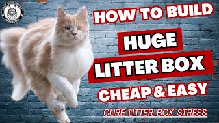 Massive Litter Box DIY: Cat Bathroom Remodel!