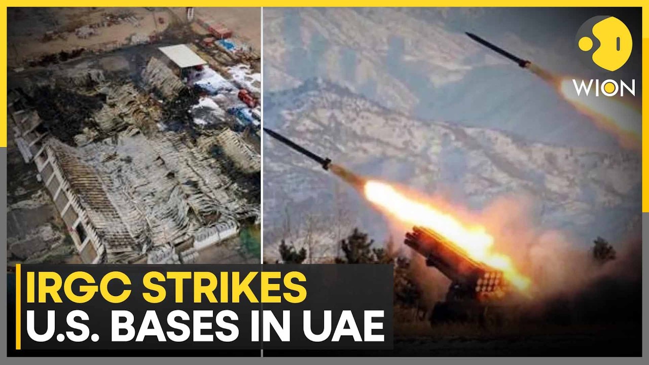 US-Iran War: IRGC Targets US Bases In UAE, Bahrain & Kurdistan | WION World News