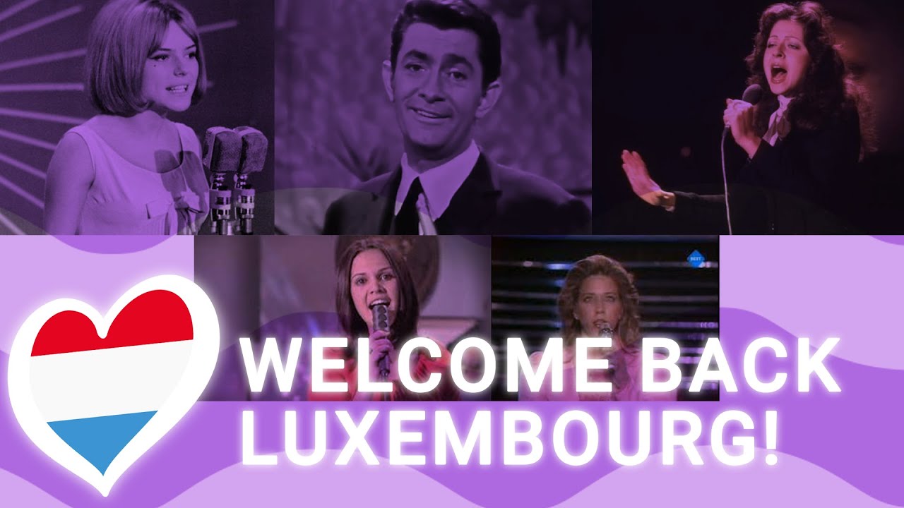 LUXEMBOURG Eurovision TOP10 Entries Eurovisionfun YouTube