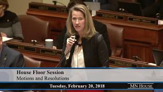House Floor Session  2/20/18