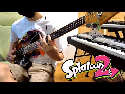 【スプラトゥーン2】ベースでEazy Queazy 弾いてみた【スラップ】Splatoon2