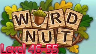 WORD NUT || PUZZLE GAMES AND CROSSWORDS || LEVEL 46-55 screenshot 2