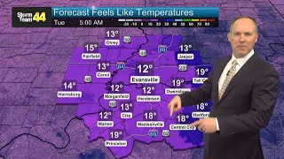 One more cold night, then moderating temperatures
