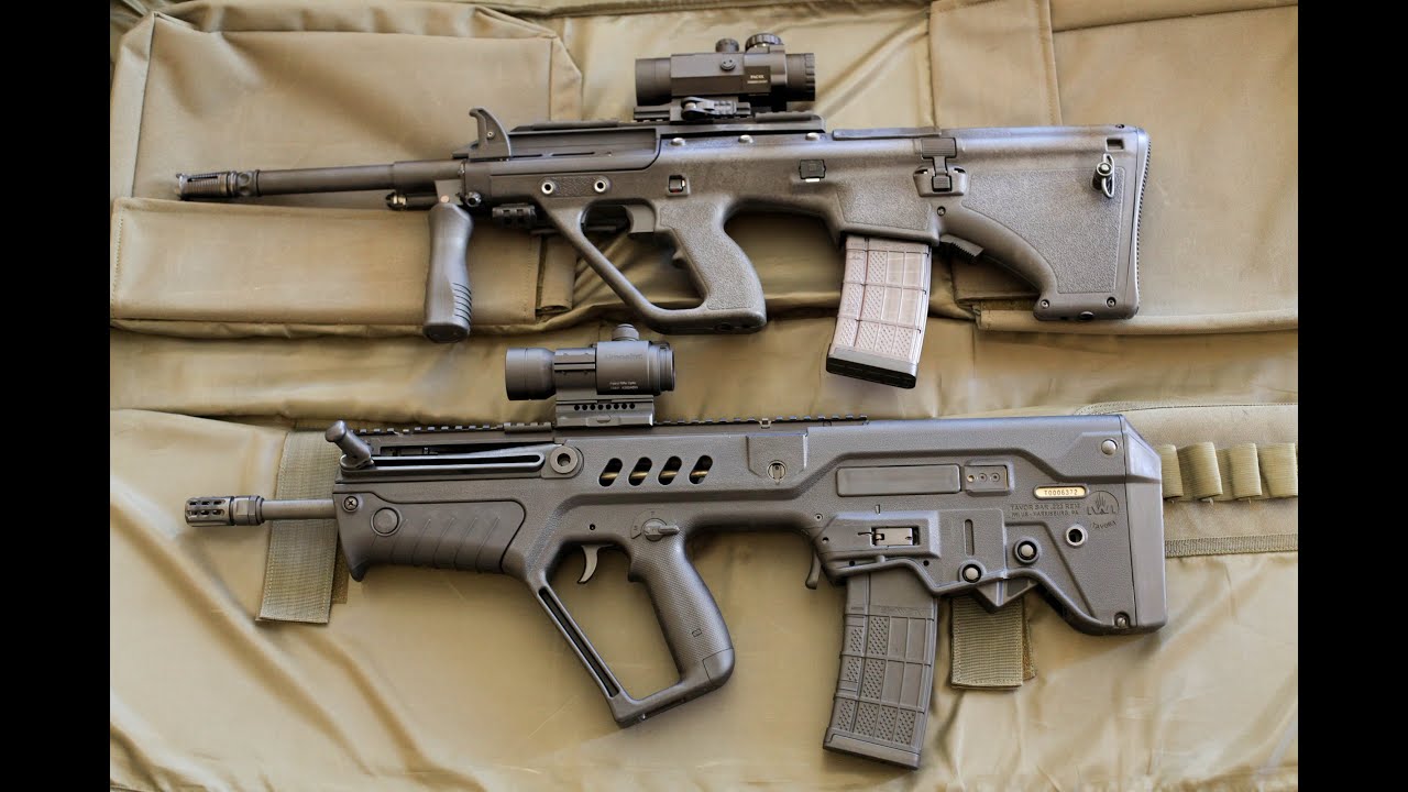 IWI Tavor, IMI Tavor TAR-21, FN Herstal P90, FN Herstal F2000, Wolf Gold 22...