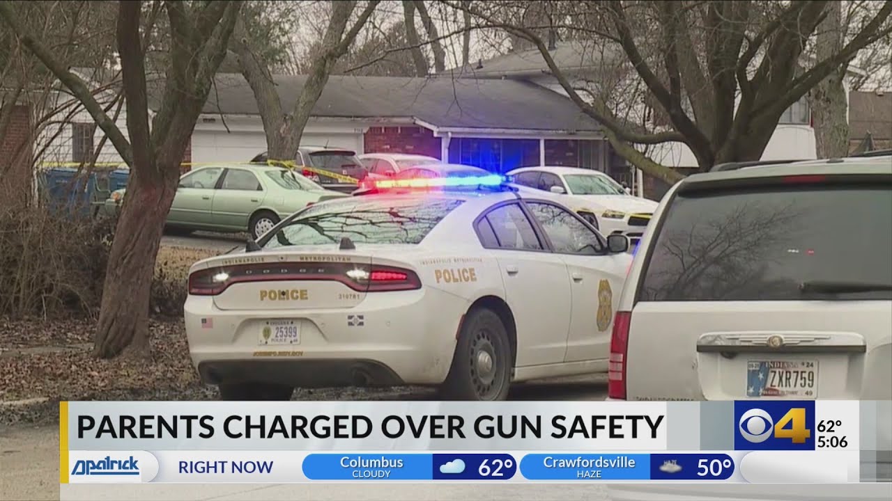 Parents face neglect charges in child shootings across Indy - YouTube