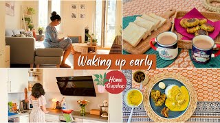 Waking up Early | Unique planter options, 2-Min Mango Salad, Pantry Shopping, No Oil Pakoras