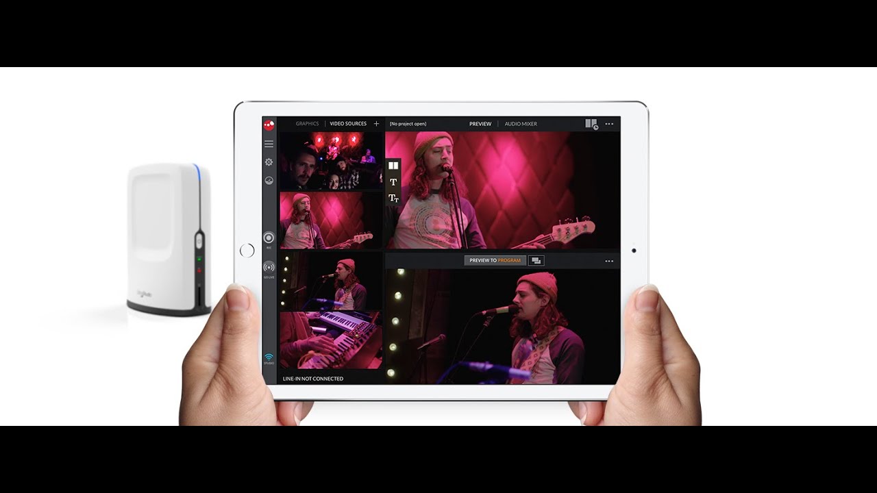 Discount | SlingStudio Hub - HD Video Switcher for Multi-Camera Production, and Live Streaming