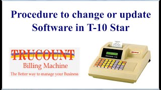 Hex File Change / Upgrade in T-10 Star