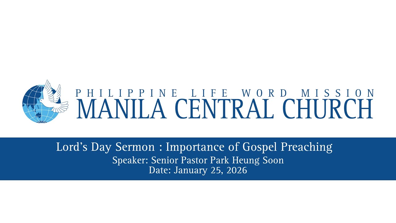 1.25.2026 - Importance of Gospel Preaching