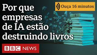 Por que empresas de IA estão destruindo milhares de livros antigos ao redor do mundo