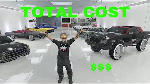 HOW MUCH DO LOWRIDERS COST IN GTA 5!!!(PART 1)