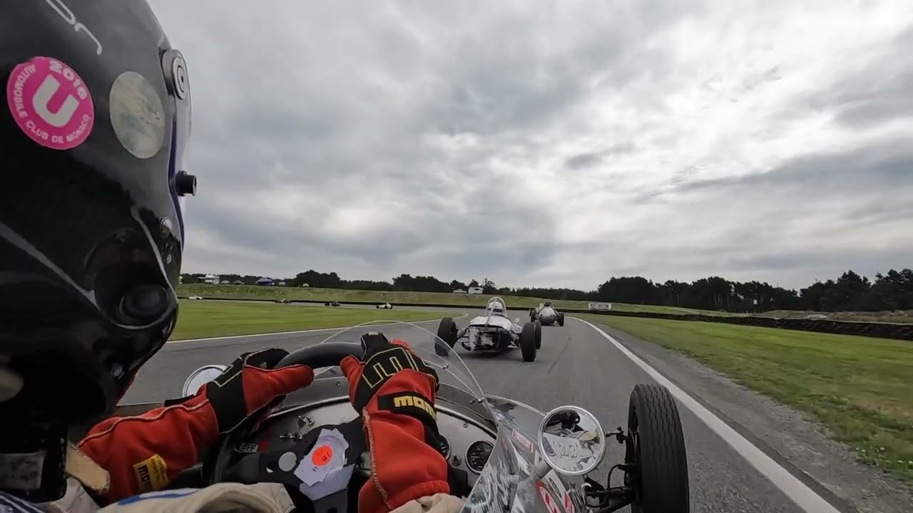 Teretonga starts....Peter and Andrea's corner