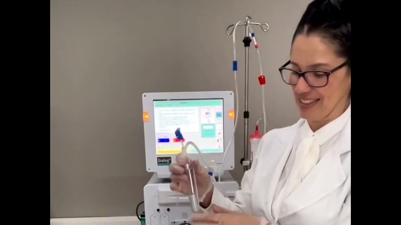 Processo de montagem de circuito à maquina de Hemodiálise.