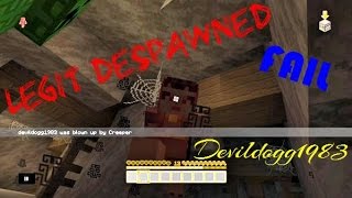 That Despawn though Epic Fail Minecraft PS4