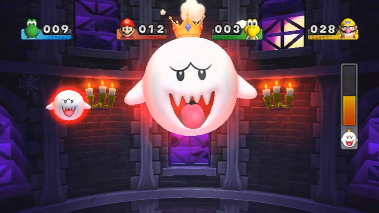 Mario Party 9 - Boss Battle - King Boo's Puzzle Attack 