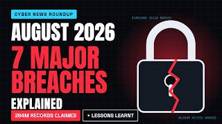 Details August 2026 Data Breaches Explained: 7 Major Incidents & Lessons Learnt News