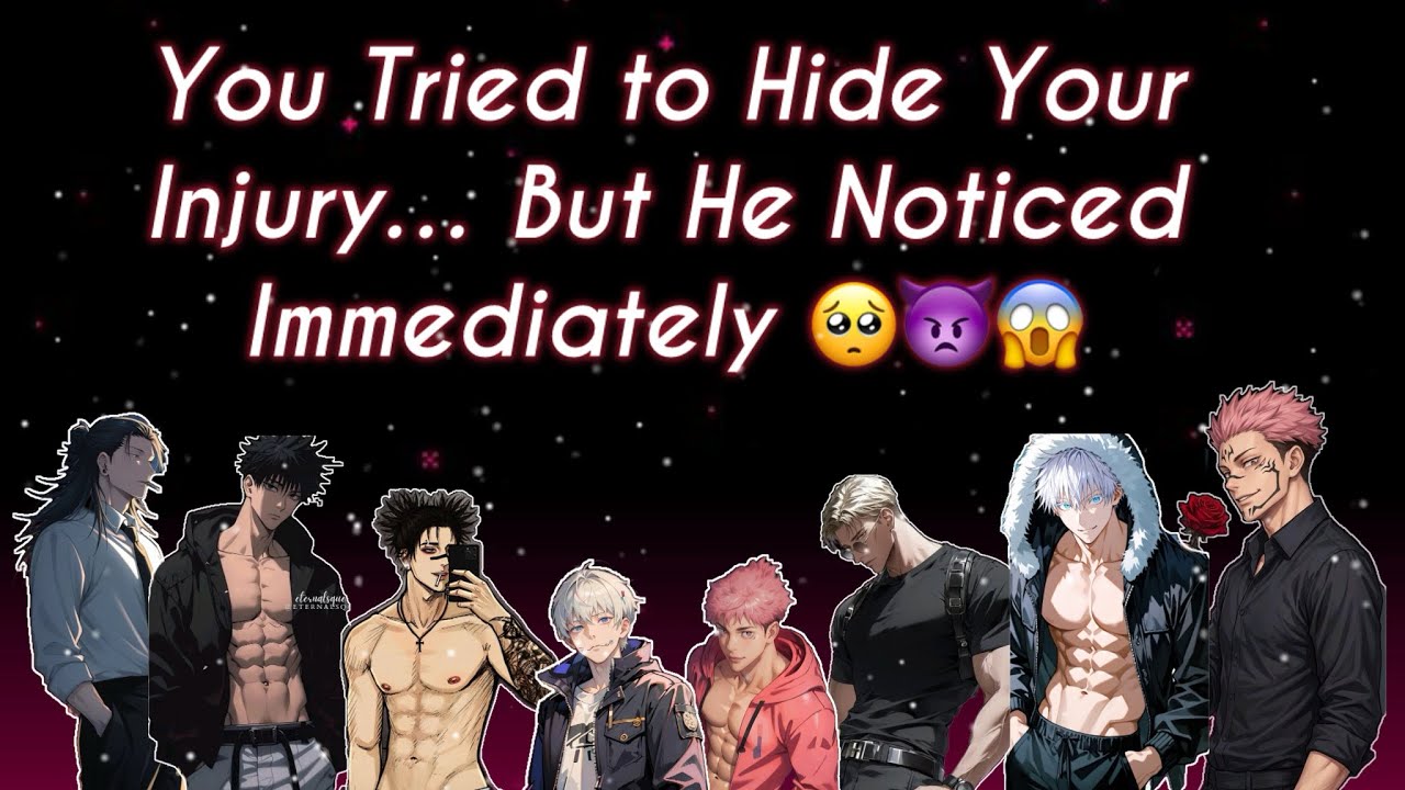 You Tried to Hide Your Injury… But He Noticed Immediately 🥺👿😱